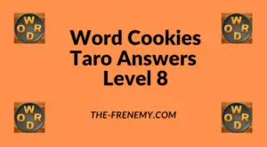 Word Cookies Taro Level 8 Answers