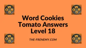 Word Cookies Tomato Level 18 Answers