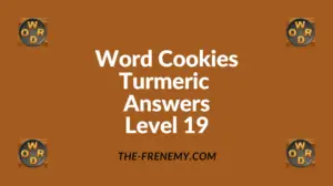 Word Cookies Turmeric Level 19 Answers