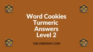 Word Cookies Turmeric Level 2 Answers