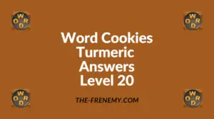 Word Cookies Turmeric Level 20 Answers