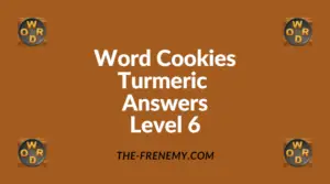 Word Cookies Turmeric Level 6 Answers