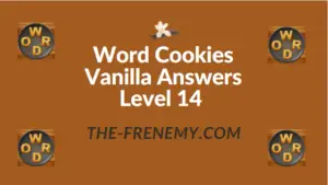 Word Cookies Vanilla Answers Level 14