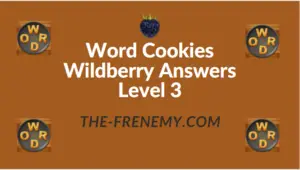 Word Cookies Wildberry Answers Level 3