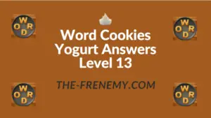 Word Cookies Yogurt Answers Level 13