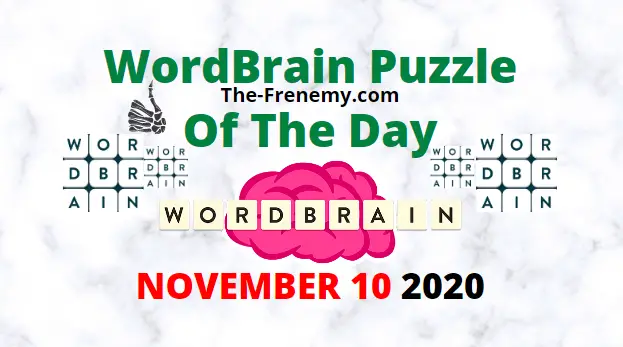 Wordbrain Puzzle of the Day November 10 2020 Daily
