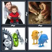 4 Pics 1 Word Level 1876 Answers