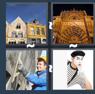 4 Pics 1 Word Level 1940 Answers
