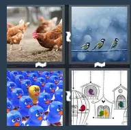 4 Pics 1 Word Level 1988 Answers