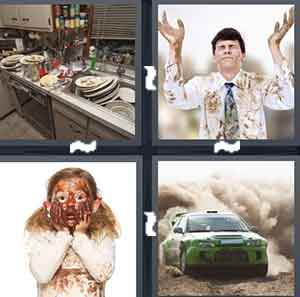 4 Pics 1 Word Level 2106 Answers