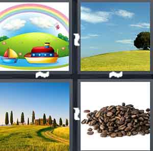 4 Pics 1 Word Level 2110 Answers
