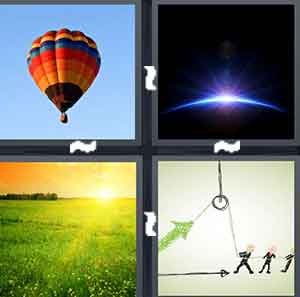 4 Pics 1 Word Level 2159 Answers