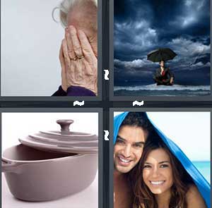 4 Pics 1 Word Level 2458 Answers