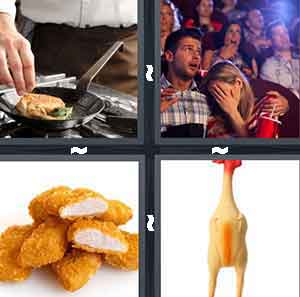 4 Pics 1 Word Level 2584 Answers