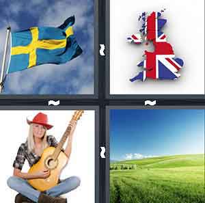 4 Pics 1 Word Level 2586 Answers