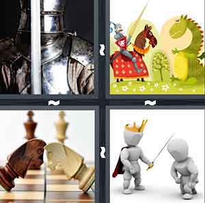 4 Pics 1 Word Level 2744 Answers