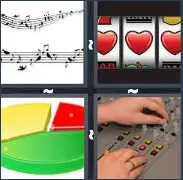 4 Pics 1 Word Level 3091 Answers