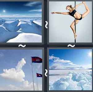 4 Pics 1 word Level 1004 Answers