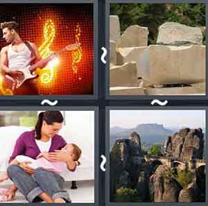 4 Pics 1 word Level 1019 Answers