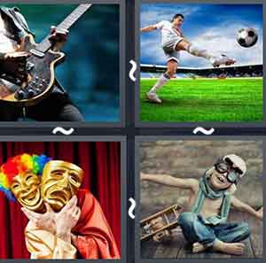 4 Pics 1 word Level 1041 Answers