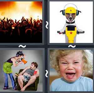 4 Pics 1 word Level 1051 Answers
