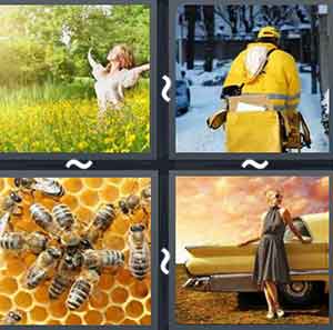 4 Pics 1 word Level 1054 Answers