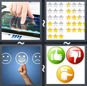 4 Pics 1 word Level 1408 Answers