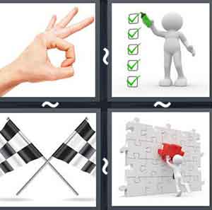 4 Pics 1 word Level 654 Answers