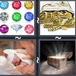 4 Pics 1 word Level 736 Answers