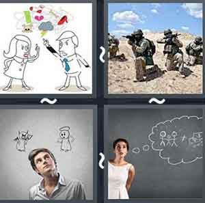 4 Pics 1 word Level 807 Answers