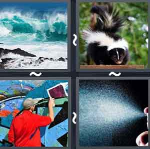 4 Pics 1 word Level 886 Answers