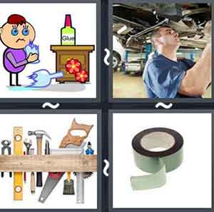 4 Pics 1 word Level 962 Answers