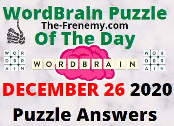 Wordbrain Puzzle of the Day December 26 2020 Answers