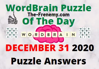 Wordbrain Puzzle of the Day December 31 2020 Answers