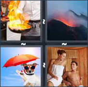 4 Pics 1 Word Level 3530 Answers