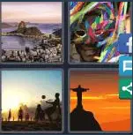 4 Pics 1 Word Level 3614 Answers