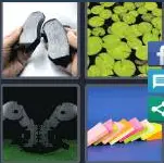 4 Pics 1 Word Level 3844 Answers