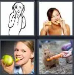 4 Pics 1 Word Level 3990 Answers