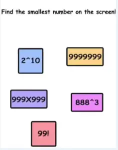 Brain Crack Find the smallest number Answers Puzzle