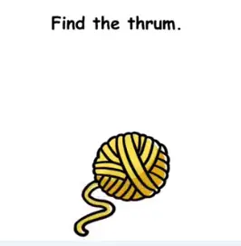Brain Crack Find the thrum Answers Puzzle