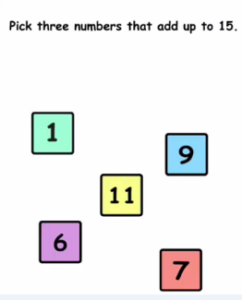 Brain Crack Pick three numbers Answers Puzzle