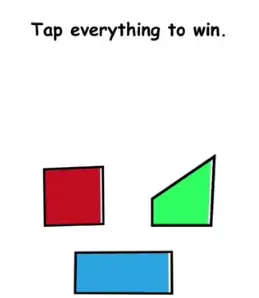 Brain Crack Tap everything to win Answers Puzzle