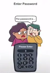 Brain Out Enter password Answers Puzzle