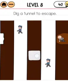 Brain Test 2 Prison Escape Level 8 Answers Puzzle