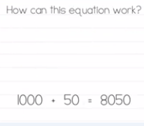 Brain Test How can this equation work Answers Puzzle