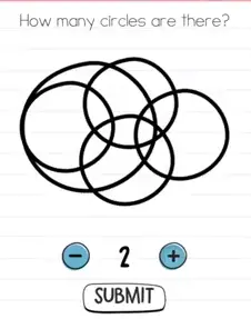 Brain Test How many circles are there Answers Puzzle