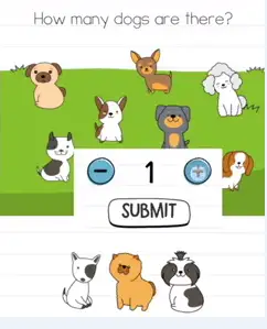 Brain Test How many dogs are there Answers Puzzle