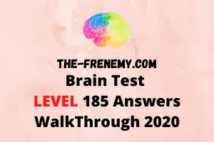 Brain Test Level 185 Form the image on the puzzle Walkthrough 