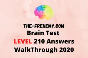 how to do level 210 on brain test