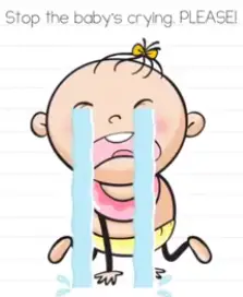 Brain Test Stop the babys crying Answers Puzzle